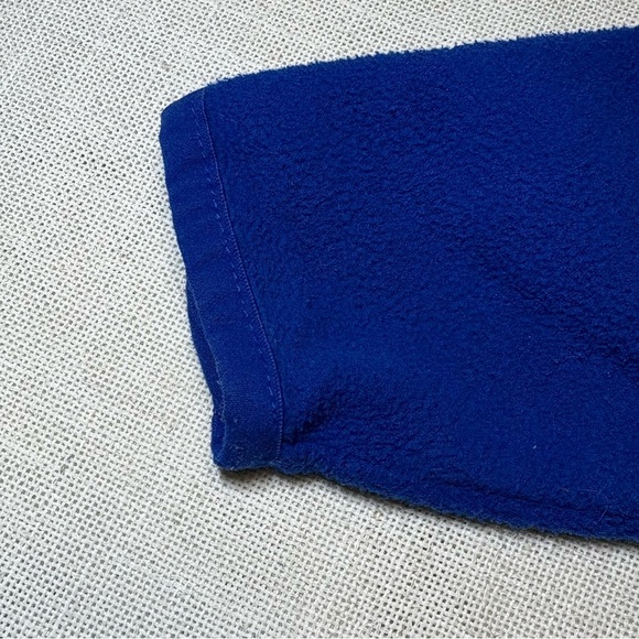 2/$20 The North Face Boys 18-24 Month Glacier Camo Zip Up Hoodie Blue Fleece - Picture 4 of 13